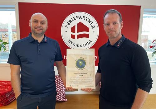 Feriepartner Hvide Sande og Søndervig kan nu bryste sig af turismens grønne certifikat